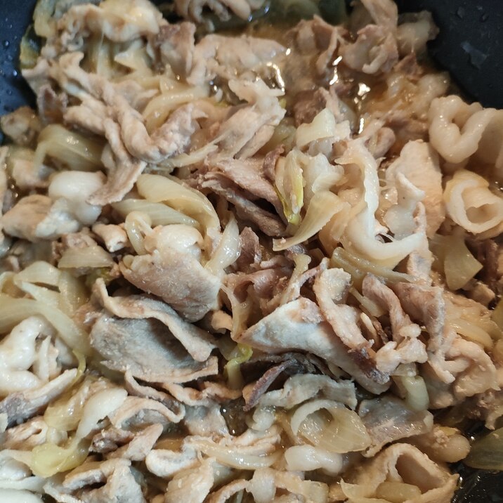 ★簡単★豚こま肉と玉葱の炒めもの
